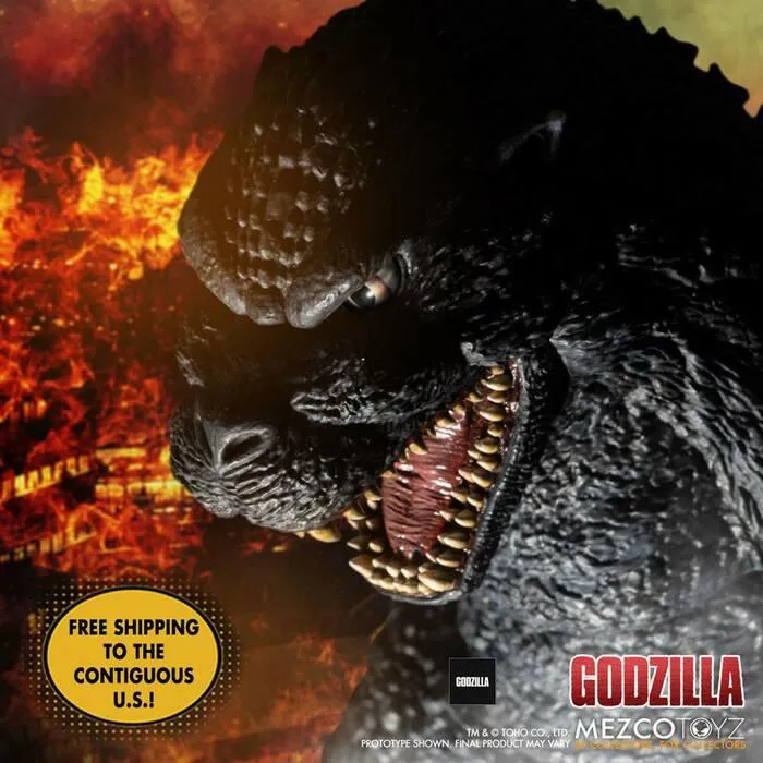 GODZILLA - Ultimate Godzill Action Figure with Sound & Light Up - Damaged Box