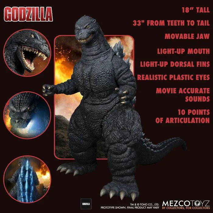 GODZILLA - Ultimate Godzill Action Figure with Sound & Light Up - Damaged Box
