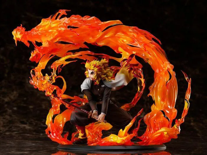 DEMON SLAYER - KIMETSU NO YAIBA - Kyojuro Rengoku 1/8 Pvc Figure