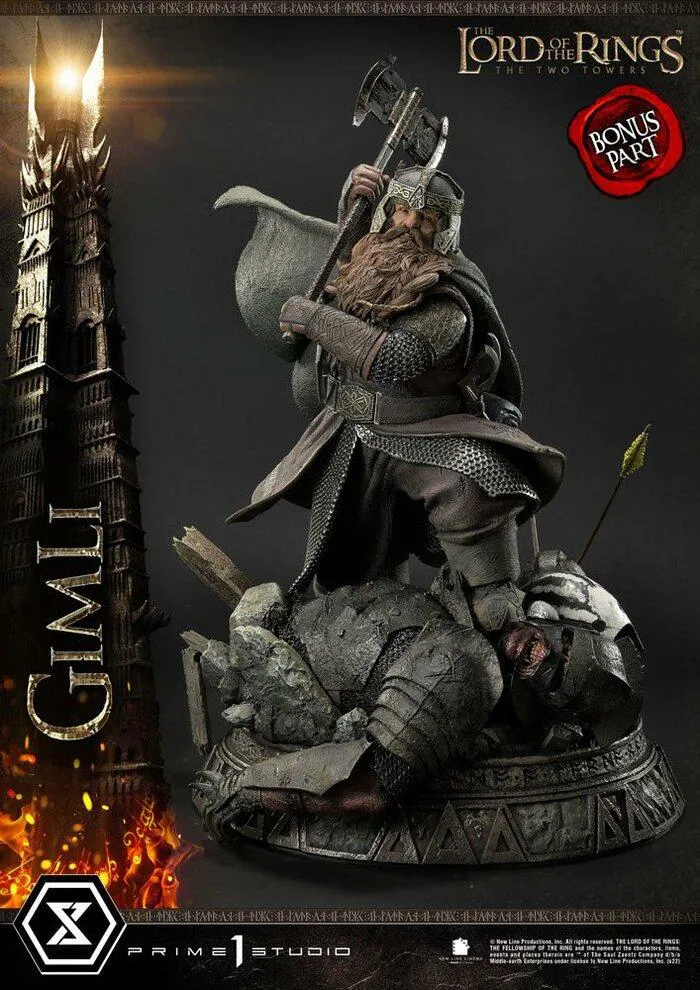 LORD OF THE RINGS - Gimli Bonus Ver. 1/4 Polystone Statue