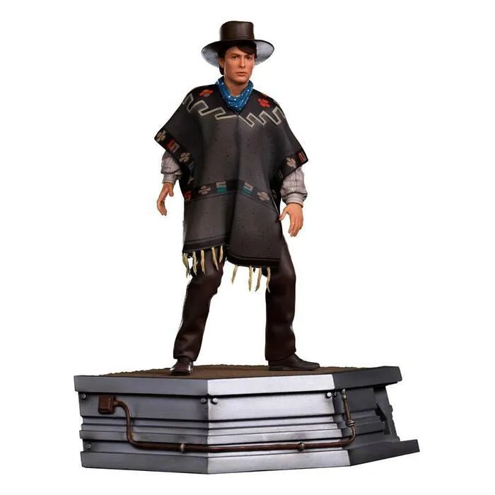 RITORNO AL FUTURO - Back to the Future III - Marty McFly 1/10 Art Scale Statue