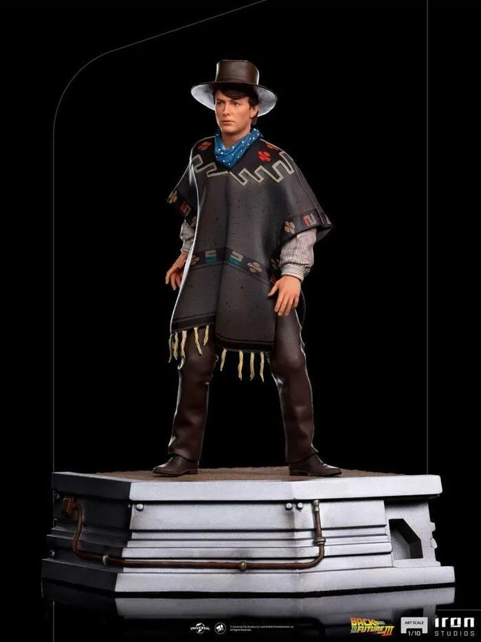 RITORNO AL FUTURO - Back to the Future III - Marty McFly 1/10 Art Scale Statue