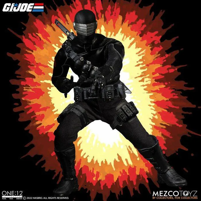 G.I. JOE - Snake Eyes Deluxe Edition Light-Up 1/12 Action Figure