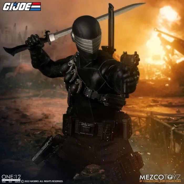 G.I. JOE - Snake Eyes Deluxe Edition Light-Up 1/12 Action Figure