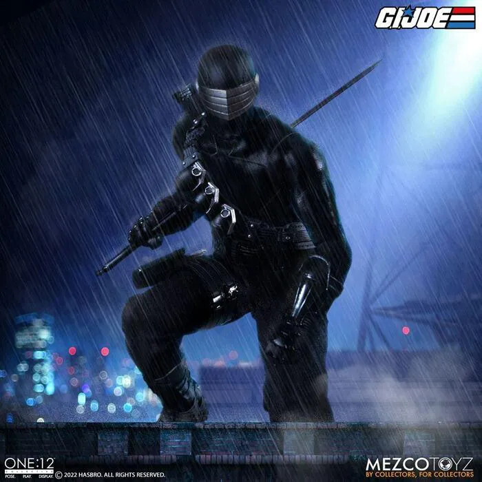 G.I. JOE - Snake Eyes Deluxe Edition Light-Up 1/12 Action Figure