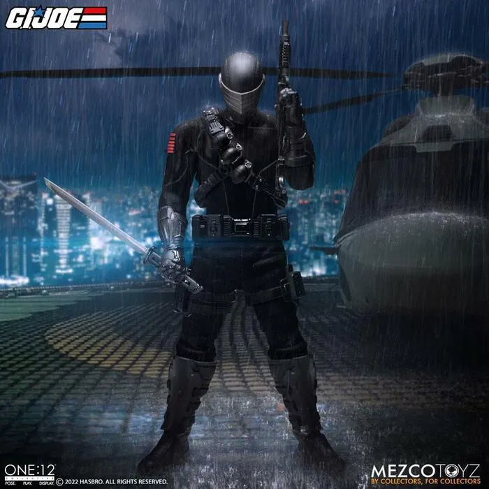G.I. JOE - Snake Eyes Deluxe Edition Light-Up 1/12 Action Figure