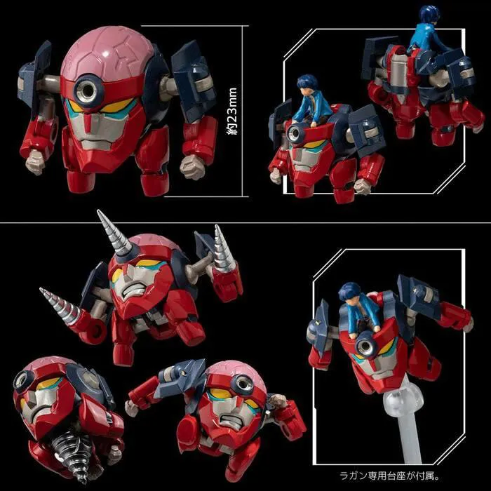 GURREN LAGANN - Riobot Combine Gurren Lagan Diecast Action Figure