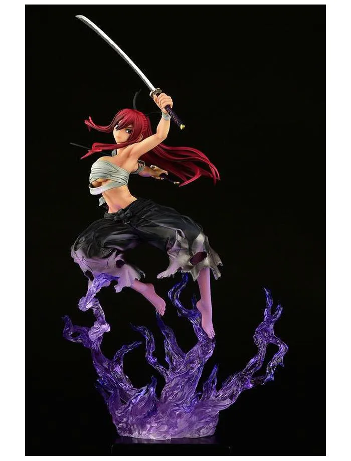 FAIRY TAIL - Erza Scarlet Samurai Ver. Shikkoku 1/6 Pvc Figure