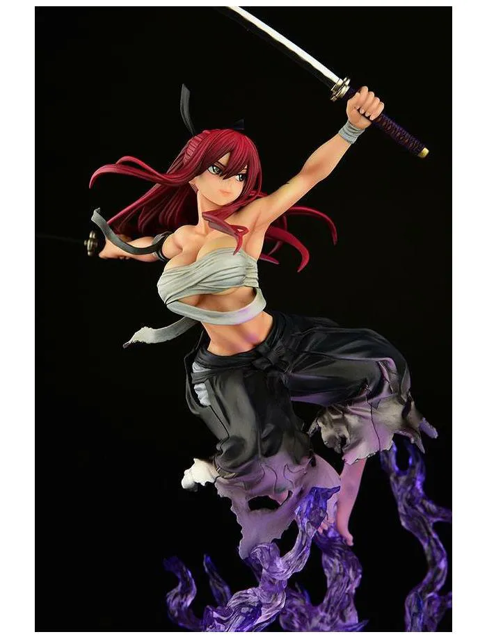 FAIRY TAIL - Erza Scarlet Samurai Ver. Shikkoku 1/6 Pvc Figure