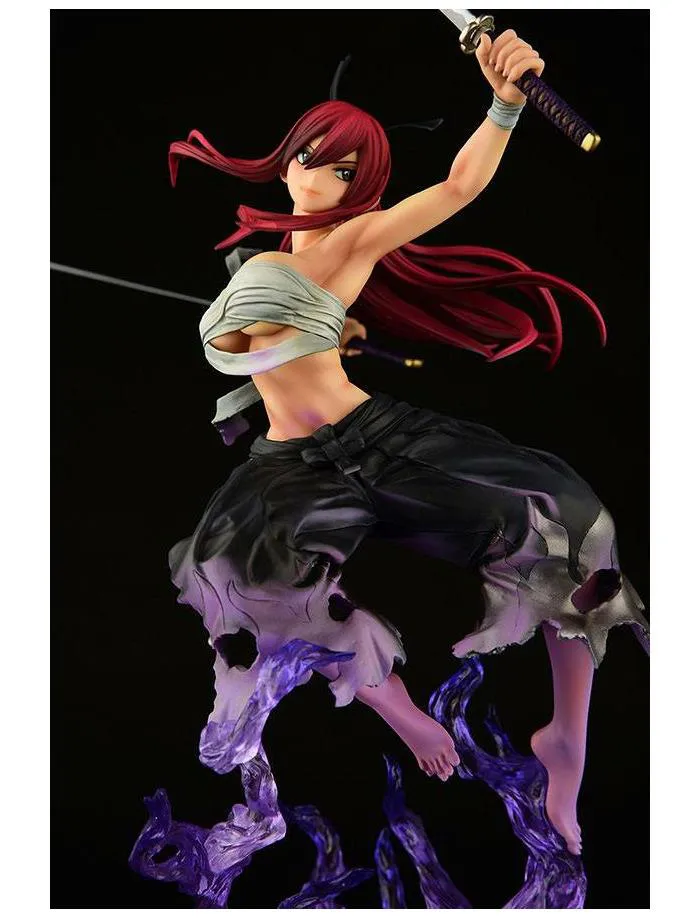 FAIRY TAIL - Erza Scarlet Samurai Ver. Shikkoku 1/6 Pvc Figure