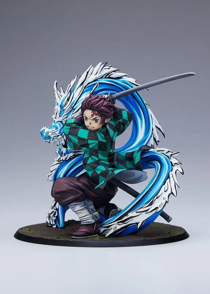 DEMON SLAYER - KIMETSU NO YAIBA - Tanjiro Kamado Total Concentration Paint Ver. 1/8 Pvc Figure
