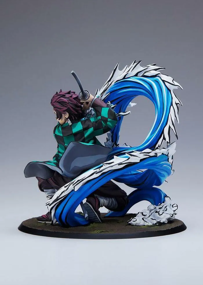 DEMON SLAYER - KIMETSU NO YAIBA - Tanjiro Kamado Total Concentration Paint Ver. 1/8 Pvc Figure