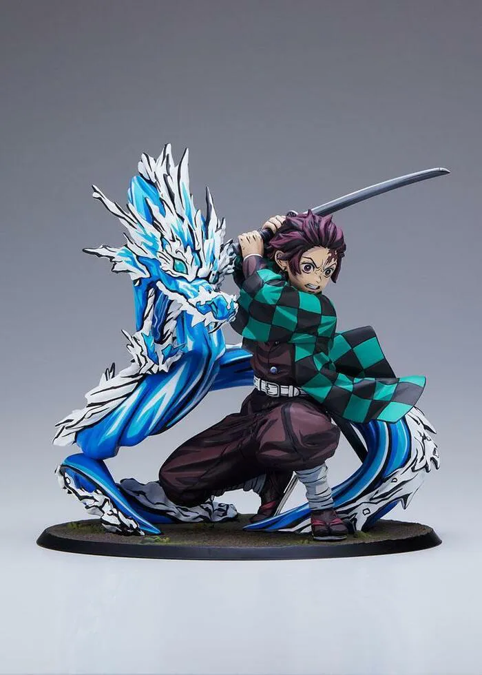DEMON SLAYER - KIMETSU NO YAIBA - Tanjiro Kamado Total Concentration Paint Ver. 1/8 Pvc Figure