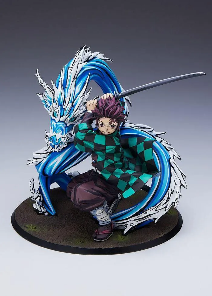 DEMON SLAYER - KIMETSU NO YAIBA - Tanjiro Kamado Total Concentration Paint Ver. 1/8 Pvc Figure