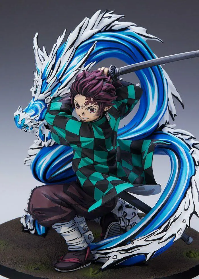 DEMON SLAYER - KIMETSU NO YAIBA - Tanjiro Kamado Total Concentration Paint Ver. 1/8 Pvc Figure