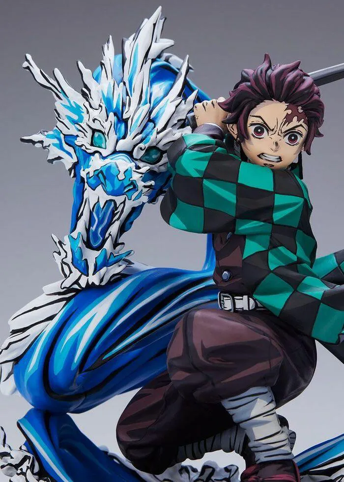 DEMON SLAYER - KIMETSU NO YAIBA - Tanjiro Kamado Total Concentration Paint Ver. 1/8 Pvc Figure