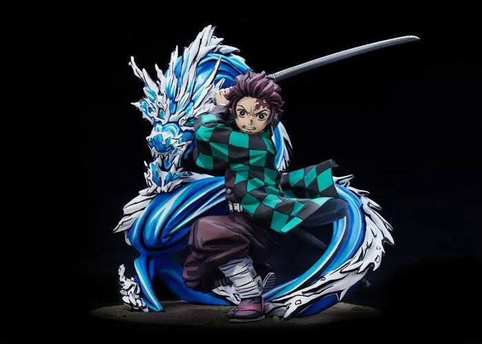 DEMON SLAYER - KIMETSU NO YAIBA - Tanjiro Kamado Total Concentration Paint Ver. 1/8 Pvc Figure