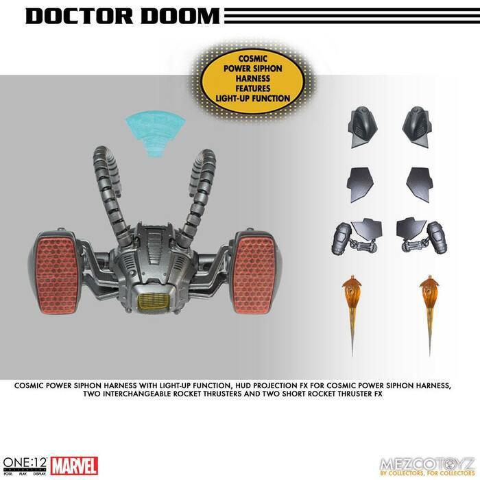 MARVEL - Doctor Doom 1/12 Action Figure