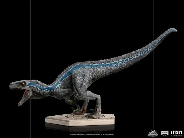 JURASSIC WORLD - Fallen Kingdom - Blue 1/10 Art Scale Statue