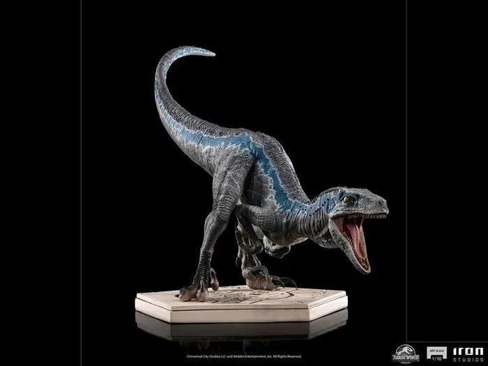 JURASSIC WORLD - Fallen Kingdom - Blue 1/10 Art Scale Statue