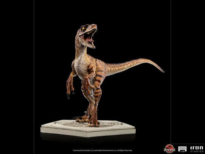 JURASSIC WORLD - The Lost World - Velociraptor 1/10 Art Scale Statue