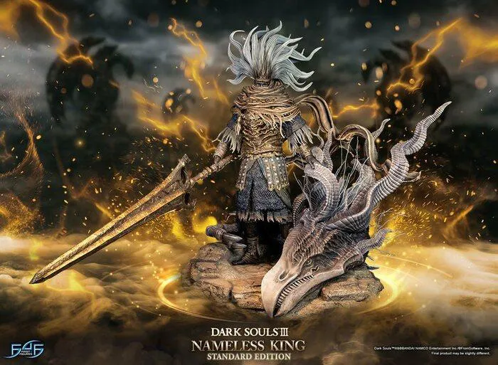 DARK SOULS III - Nameless King Polystone Statue