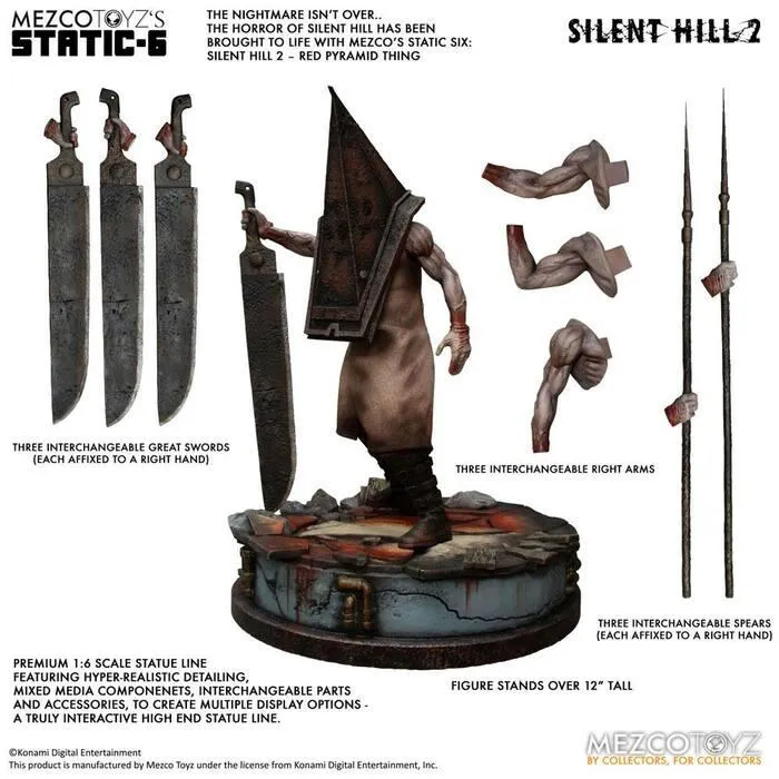 SILENT HILL 2 - Red Pyramid Thing 1/6 Pvc Figure