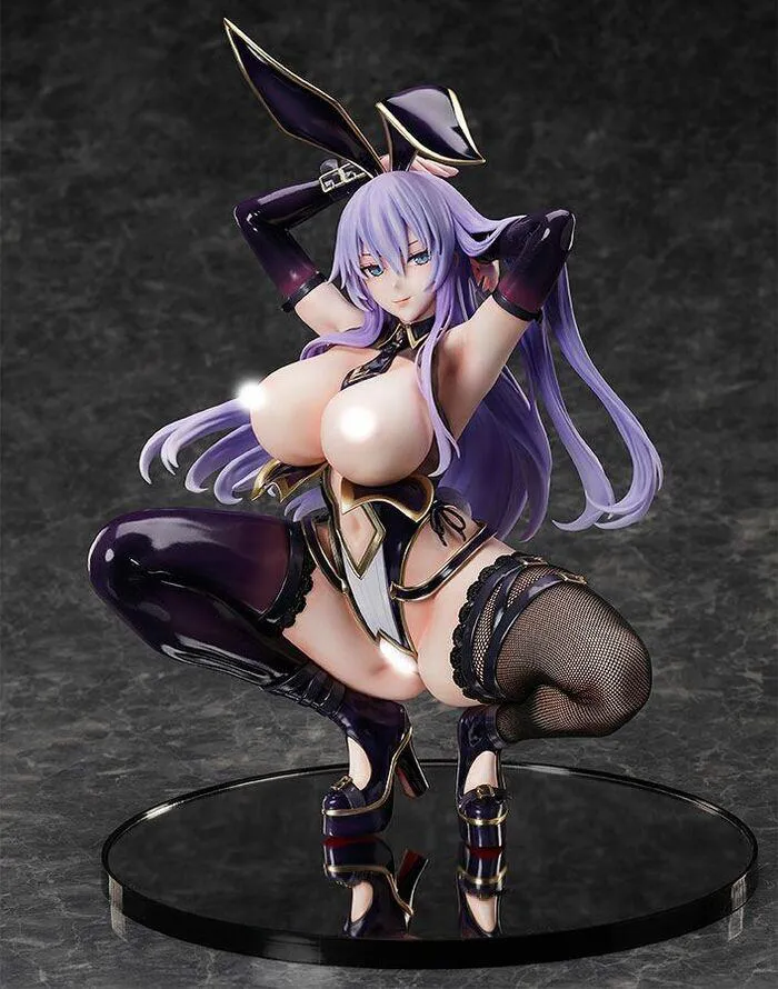 CREATORS OPINION - Purple Black Bunny Olivia 1/4 Pvc Figure