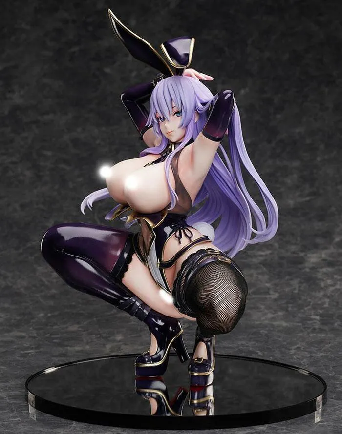 CREATORS OPINION - Purple Black Bunny Olivia 1/4 Pvc Figure