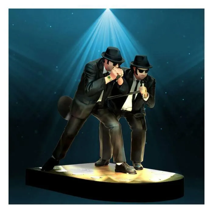 BLUES BROTHERS - Jake & Elwood On Stage Pvc Figure