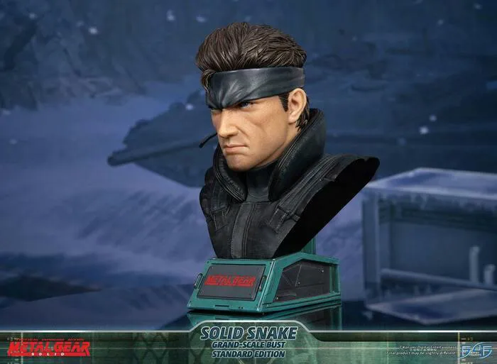 METAL GEAR SOLID - Solid Snake Grand Scale Polystone Bust