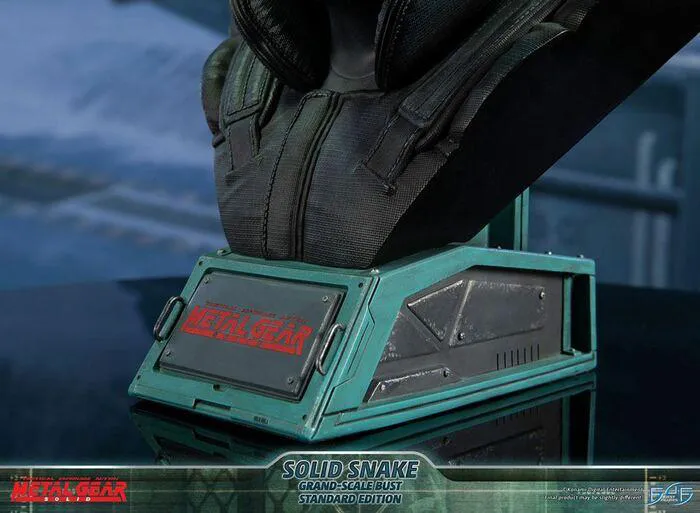 METAL GEAR SOLID - Solid Snake Grand Scale Polystone Bust