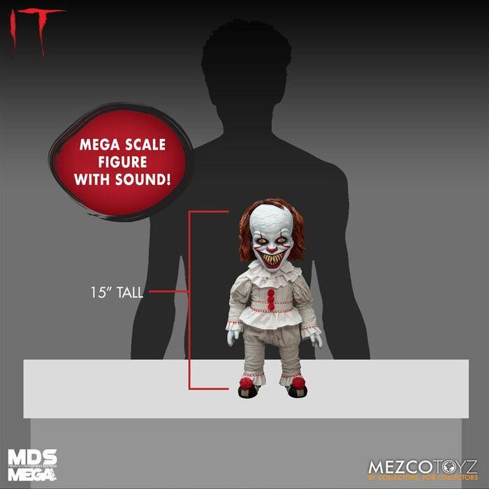 IT 2019 - Chapter Two - Sinister Pennywise Talking MDS Mega Scale Deluxe Action Figure