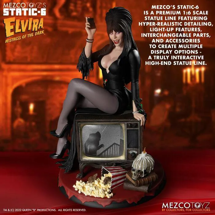 ELVIRA - Mistress of the Dark 1/6 Statue