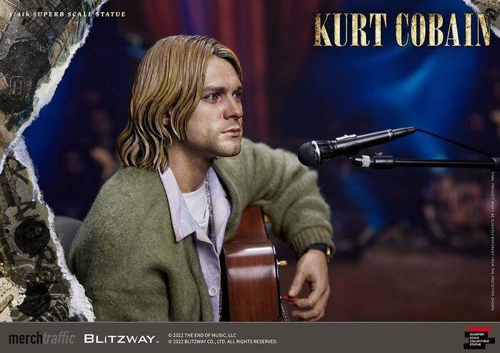 NIRVANA - Kurt Cobain Unplugged 1/4 Superb Scale Statue