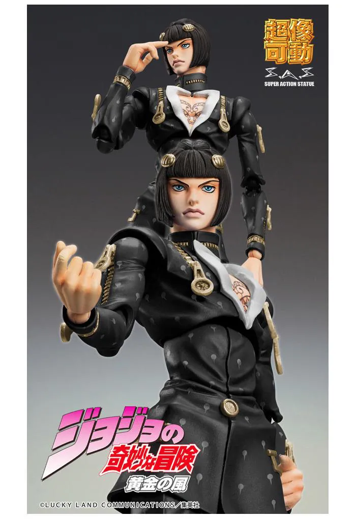 JOJO - Part. 6 - Bruno Bucciarati Ver. Black Action Figure