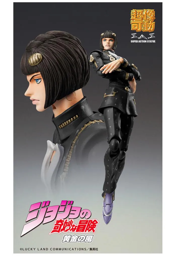 JOJO - Part. 6 - Bruno Bucciarati Ver. Black Action Figure