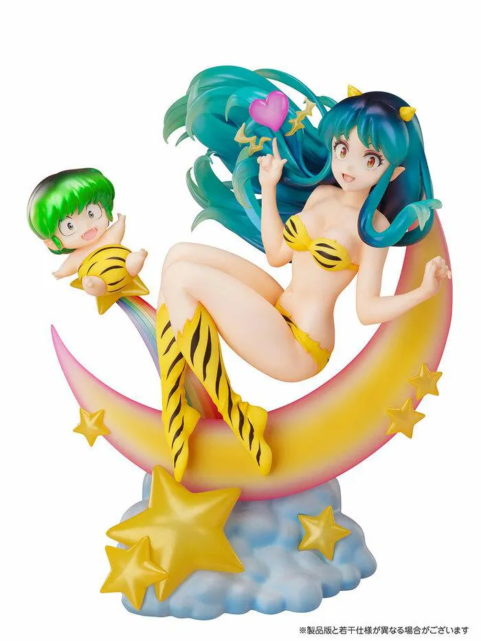 LAMU' - Urusei Yatsura - Lum & Ten Box Cafe & Space Collaboration 1/7 Pvc Figure