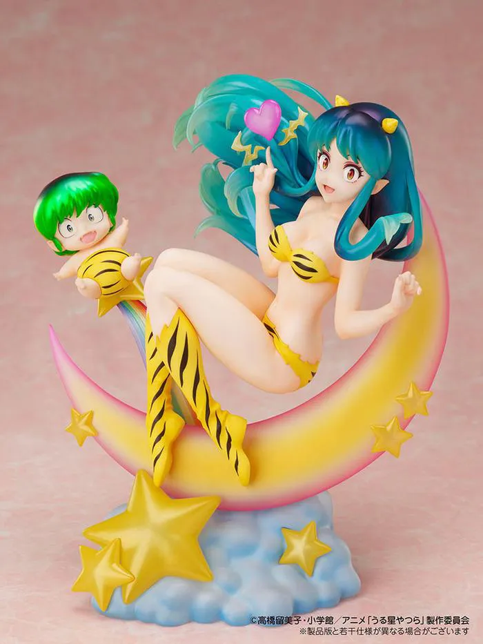 LAMU' - Urusei Yatsura - Lum & Ten Box Cafe & Space Collaboration 1/7 Pvc Figure