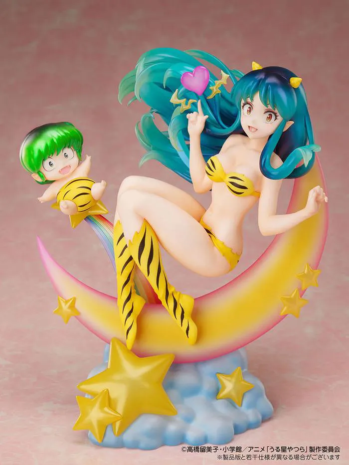 LAMU' - Urusei Yatsura - Lum & Ten Box Cafe & Space Collaboration 1/7 Pvc Figure