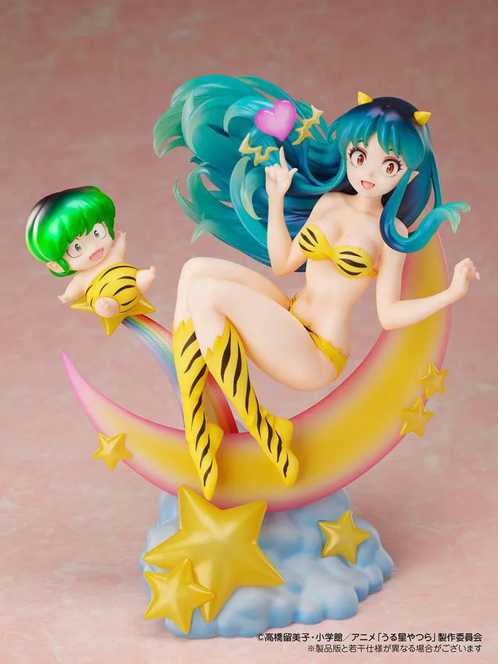 LAMU' - Urusei Yatsura - Lum & Ten Box Cafe & Space Collaboration 1/7 Pvc Figure