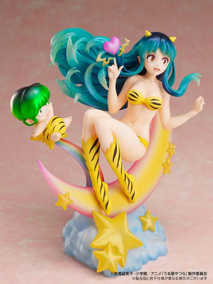 LAMU' - Urusei Yatsura - Lum & Ten Box Cafe & Space Collaboration 1/7 Pvc Figure