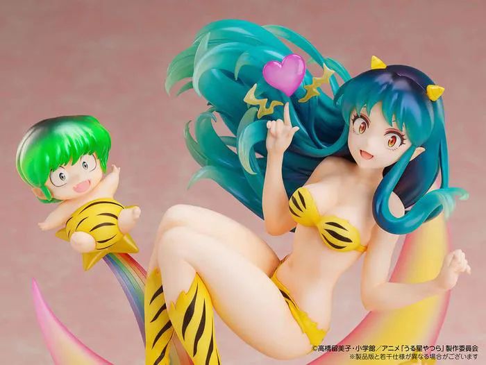 LAMU' - Urusei Yatsura - Lum & Ten Box Cafe & Space Collaboration 1/7 Pvc Figure
