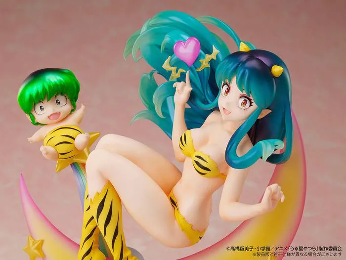 LAMU' - Urusei Yatsura - Lum & Ten Box Cafe & Space Collaboration 1/7 Pvc Figure