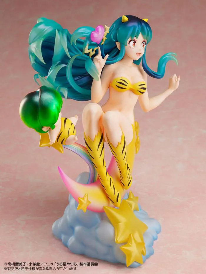 LAMU' - Urusei Yatsura - Lum & Ten Box Cafe & Space Collaboration 1/7 Pvc Figure