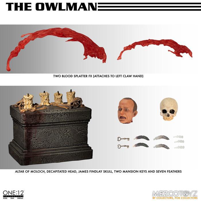 LORD OF TEARS - The Owlman 1/12 Action Figure