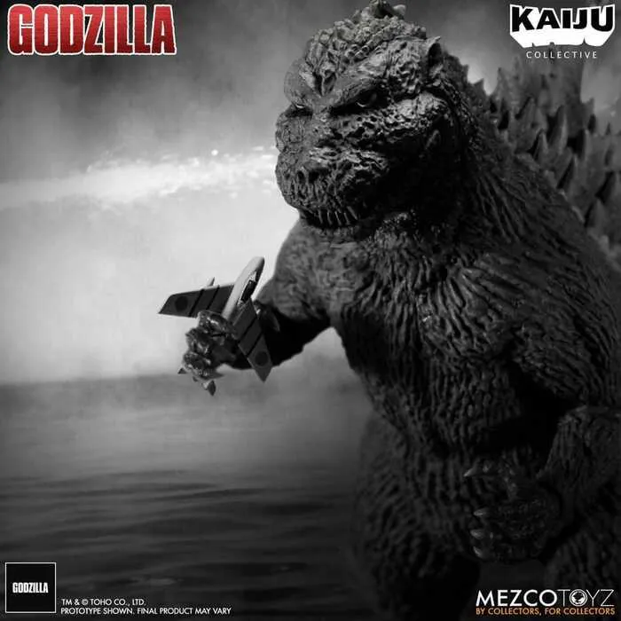 GODZILLA - 1954 - Kaiju Collective - Godzilla Black & White Edition Action Figure