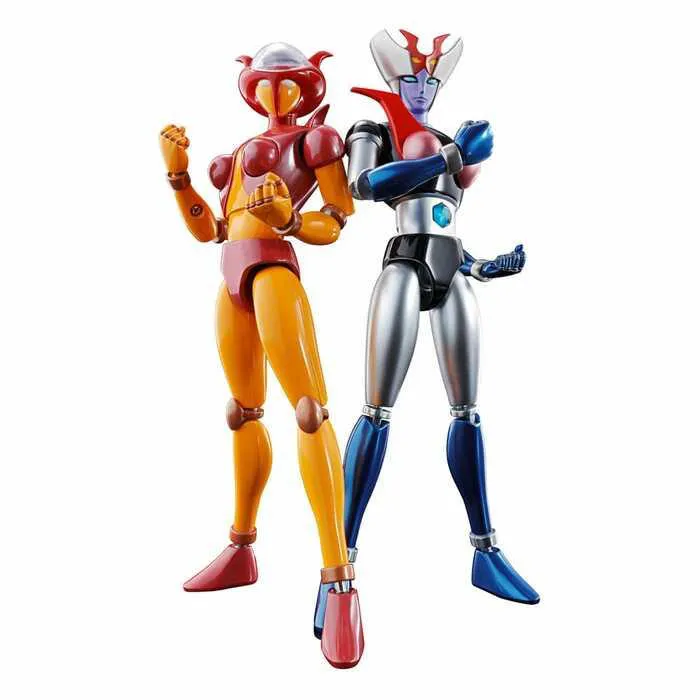 MAZINGER - GX-08R Aphrodai A vs GX-09R Minerva X Soul of Chogokin