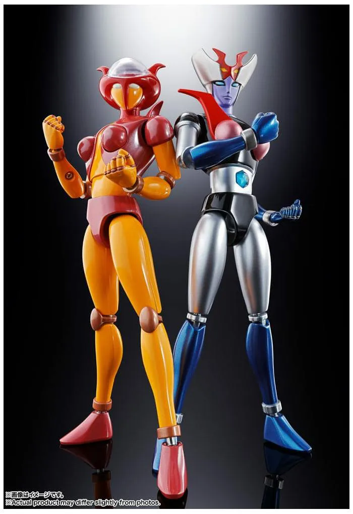 MAZINGER - GX-08R Aphrodai A vs GX-09R Minerva X Soul of Chogokin