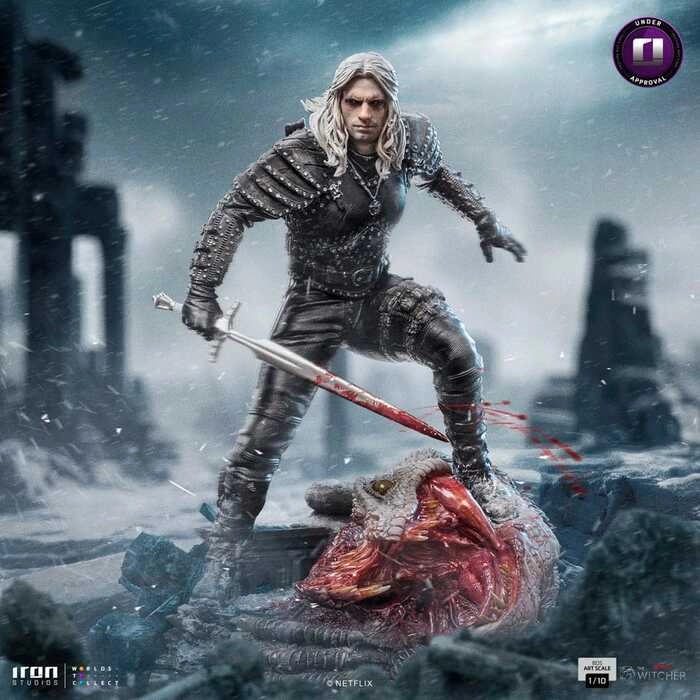 THE WITCHER - Geralt of Riva 1/10 BDS Art Scale Statue